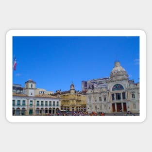 historic center of the city of salvador de bahia Sticker